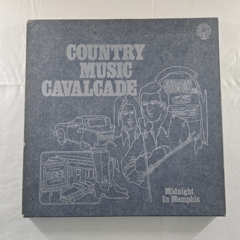 Country Music Cavalcade Midnight In Memphis Record LP‎ EX Tested *SEE DETAILS
